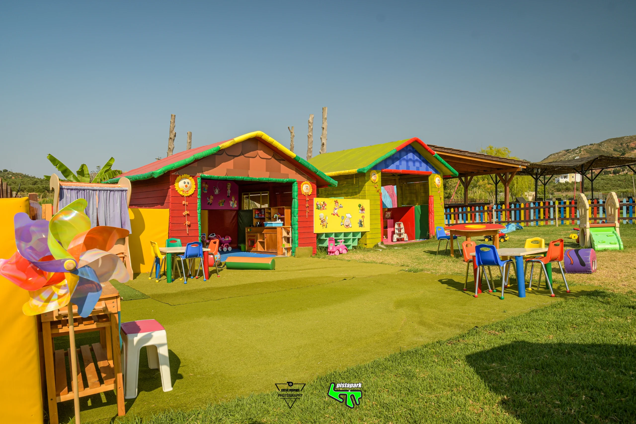 Pistapark playground for young kids